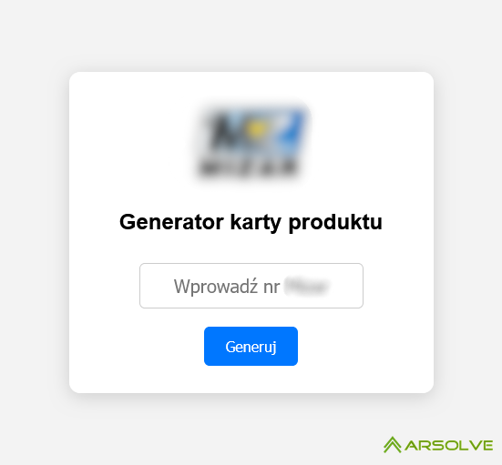 Generator kart produktowych PDF – aplikacja PHP